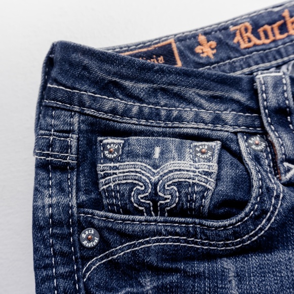 Rock Revival Denim - ***SOLD*** ROCK REVIVAL ALIVIA STRAIGHT LEG JEAN